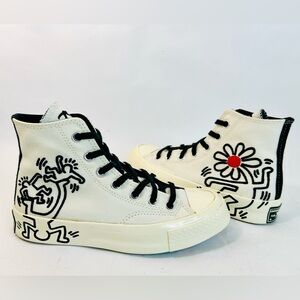 Converse x Keith Haring Chuck 70 Hightops In Original Box IOB size M4 /W6